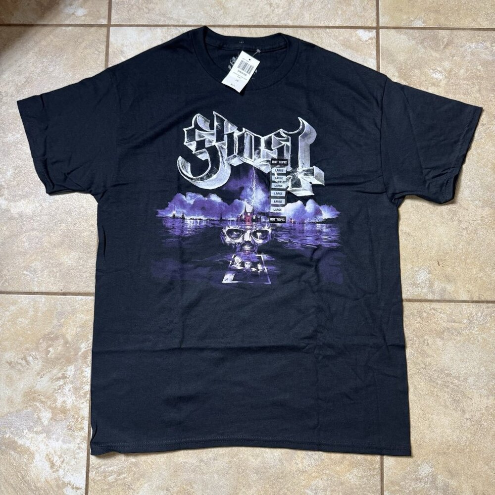 Ghost World Tour 2025 T-Shirt LARGE New